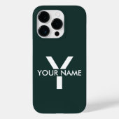 Personalized Modern Stylish Trendy Case-Mate iPh iPhone Case (Achterkant)