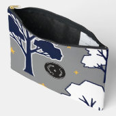 Personalized Modern Woodland Tree and Star  Etui (Open)