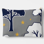 Personalized Modern Woodland Tree and Star  Etui (Achterkant)