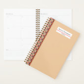 Personalized mom birthday Indien Beige minimalism Planner (Display)