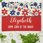 Personalized Mom Cook Kitchen Set Theedoek (Gevouwen)