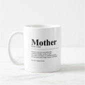 Personalized Mom Definition Photo Mug Koffiemok (Links)