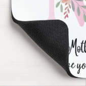 Personalized Mom Initial Mousepad Muismat (Hoek)