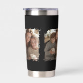 Personalized Mom Name Est. Chocolate Lover Photos Geïsoleerde Drinkbeker (Rechts)