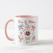 Personalized Mom Photo Mug Cute Design Mok (Links)