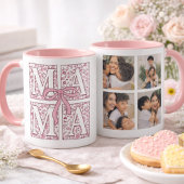 Personalized Mom Photo Mug Cute Design Mok