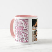 Personalized Mom Photo Mug Cute Design Mok (Voorkant links)