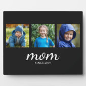 Personalized Mom Since Photo Fotoplaat (Voorkant)