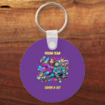 Personalized Mom & Son Graffiti Style Keychain<br><div class="desc">Take your "cool crew" vibe everywhere! This durable keychain featuring a vibrant mom-and-son illustration is the perfect accessory to celebrate your special bond. Why it’s a great gift: Mother's Day or Birthday: A stylish everyday charm for keys, backpacks, or bags. Family Connection: A constant reminder that you are the ultimate...</div>