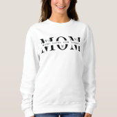 Personalized Mom Sweatshirt With Kids Names Gift (Voorkant)