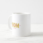 PERSONALIZED MOM TO BE KOFFIEMOK (Voorkant links)