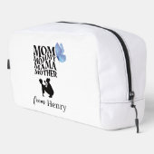 Personalized Mom Typography Toiletry Bag Toilettasje (Rechterhoek)