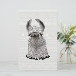 Personalized Moma Llama Briefpapier
