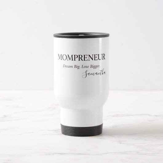 Personalized Mompreneur – Custom Gift Reisbeker (Center)