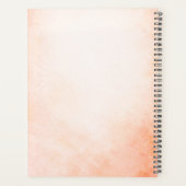 Personalized Monarch Butterfly 2026 Planner (Achterkant)