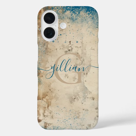 Personalized Monogram Case-Mate iPhone Case (Achterkant)