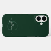 Personalized Monogram Case-Mate iPhone Case (Achterkant (horizontaal))
