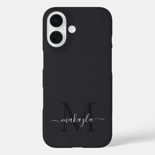 Personalized Monogram Case-Mate iPhone Case (Achterkant)