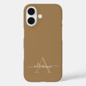 Personalized Monogram Case-Mate iPhone Case (Achterkant)
