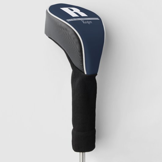 Personalized Monogram Custom Golf Club Headcover (Schuin)