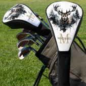 Personalized Monogram Elk Forest Golfheadcover