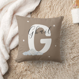 Personalized Monogram G Initial Decorative Throw Kussen