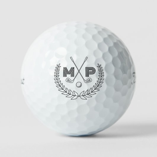 Personalized Monogram Golfballen (Voorkant)