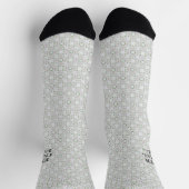 Personalized Monogram Socks – Custom Men's Dress  Sokken (Top)