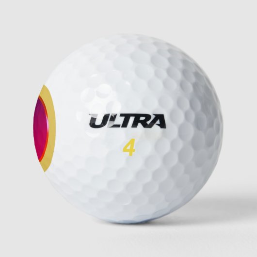 Personalized Monogrammed Golf Balls  Golfballen (Logo)