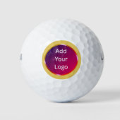 Personalized Monogrammed Golf Balls  Golfballen (Voorkant)