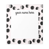 Personalized Moon fase notepad Notitieblok (Voorkant)