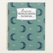 Personalized Moon Pattern Planner 8.5x11 (Voorkant)