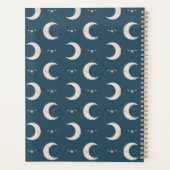 Personalized Moon Pattern Planner 8.5x11 (Achterkant)