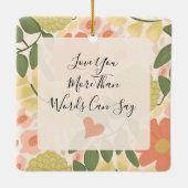 Personalized Mother-Daughter Ornament  (Achterkant)