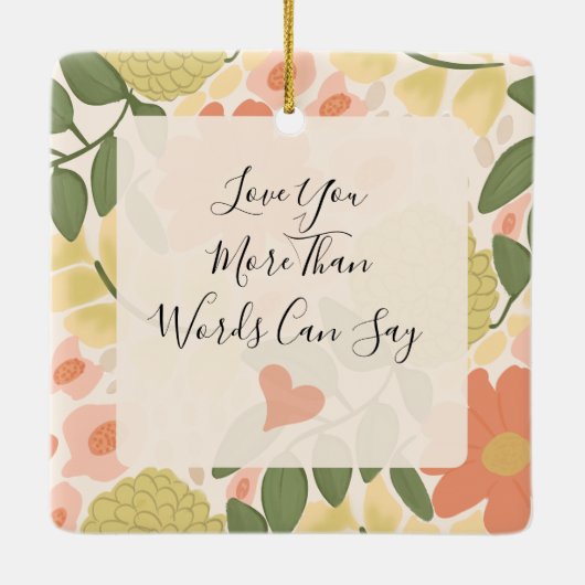 Personalized Mother-Daughter Ornament  (Achterkant)