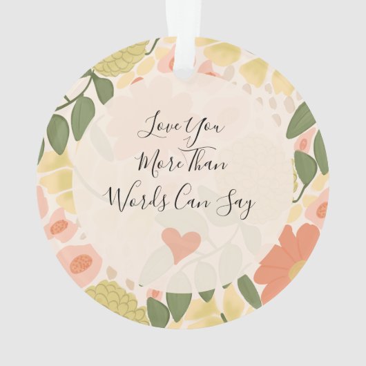 Personalized Mother-Daughter Ornament  (achterkant)