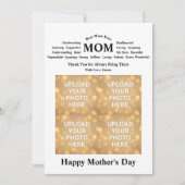 Personalized Mother’s Day Card Kaart (Voorkant)