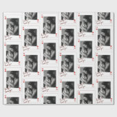 Personalized Mother’s Day Photo Cadeaupapier (Vlak)