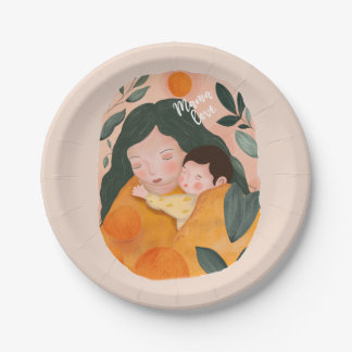 Personalized Motherhood Celebration Papieren Bordje