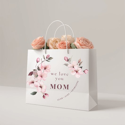 Personalized Mothers Day Gift Bag for Mom Groot Cadeauzakje