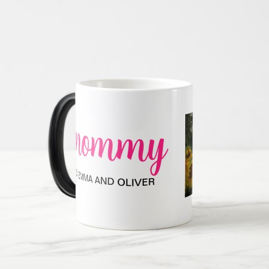 Personalized Mother's Day Gift Mug Magische Mok (Voorkant links)