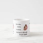 Personalized Mother's Day Mom's Hug Espresso Mug Kop (Voorkant)