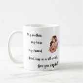Personalized Mother's Day Mom's Hug Mug Koffiemok (Links)