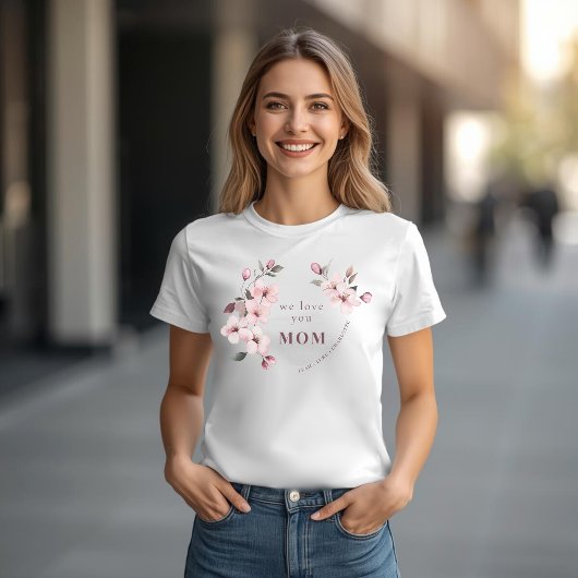 Personalized Mothers Day Shirt for Mom