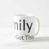 Personalized Motivational Mug – Custom Name & Affi Koffiemok (Voorkant rechts)