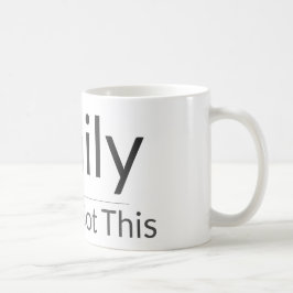 Personalized Motivational Mug – Custom Name & Affi Koffiemok
