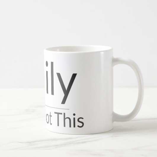Personalized Motivational Mug – Custom Name & Affi Koffiemok (Rechts)