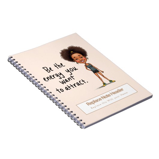 Personalized Motivational Notebook Notitieboek (Rechterzijde)