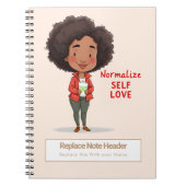 Personalized Motivational Notebook Notitieboek (Voorkant)