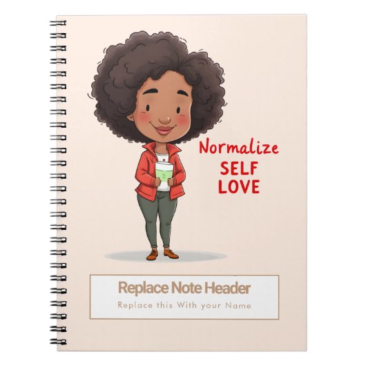 Personalized Motivational Notebook Notitieboek (Voorkant)